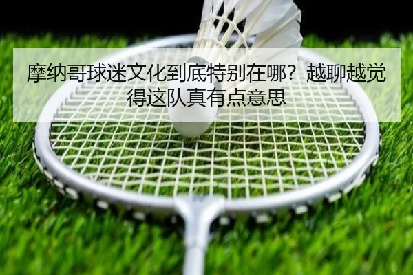 摩纳哥球迷文化到底特别在哪？越聊越觉得这队真有点意思